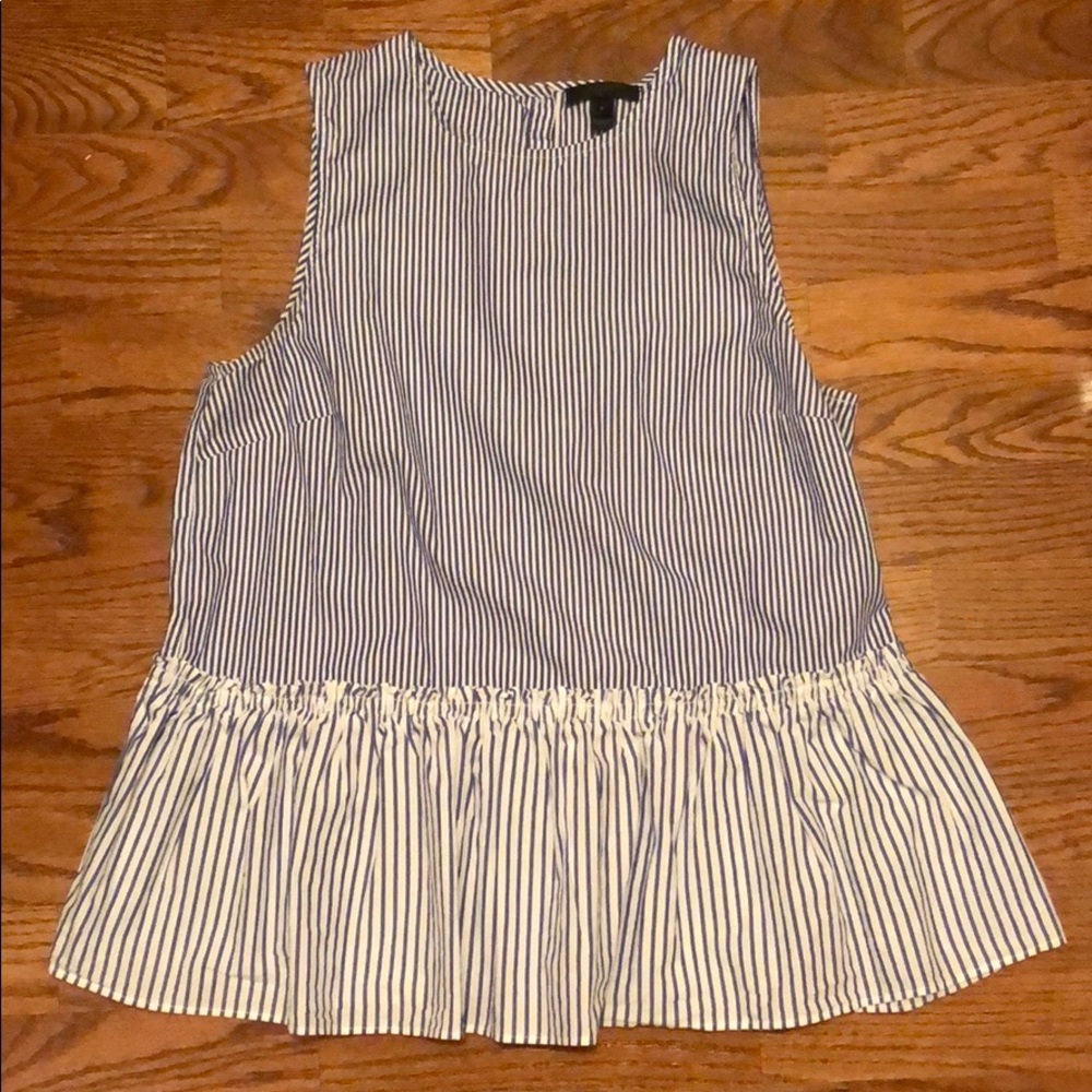J Crew button back tank